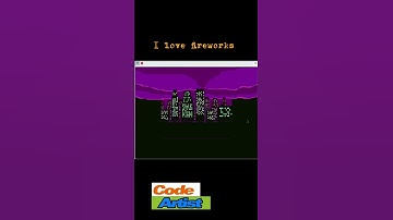 Fireworks Animation using scratch, scratch animation, #scratch , #fireworks