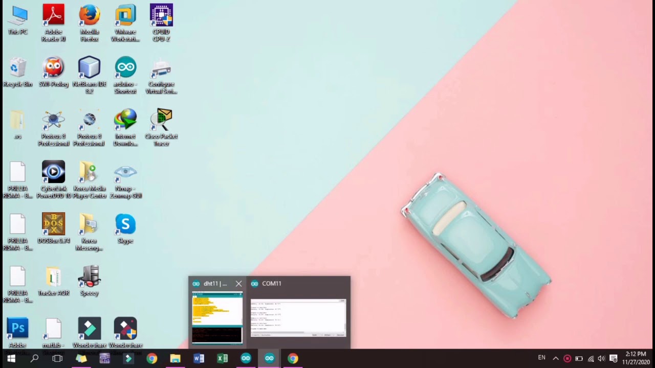 Sistem Embedded- Monitoring Suhu di Thinkspeak🧠