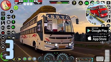 Real Bus Simulator : Bus Games | Part 3 | Gameplay Walkthrough | (iOS & Android) | DKIceGamerz