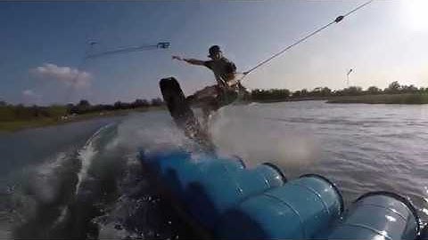 Frontside 270 - Barrel Slide - Cable Wakeboarding - JB ONeill