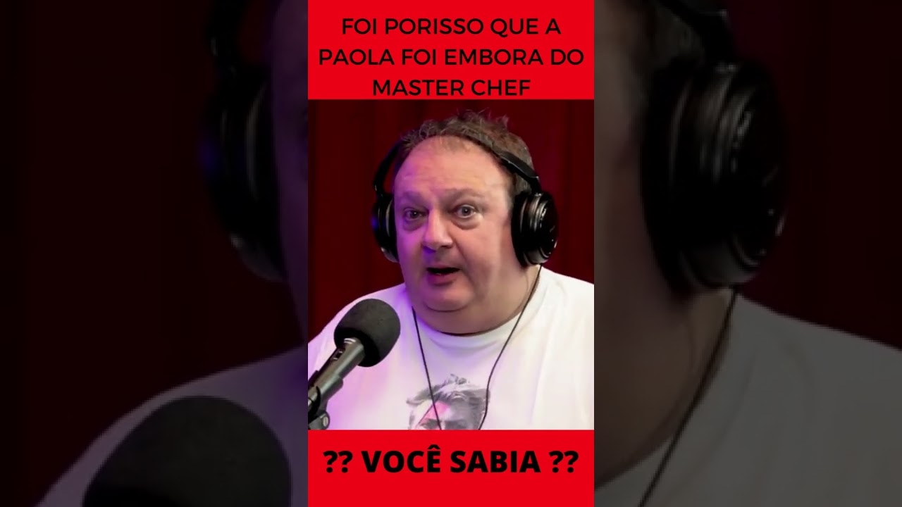 foi por isso que a Paola Carosella deixou o master chef Brasil sabia? #masterchef #jacquin #paola