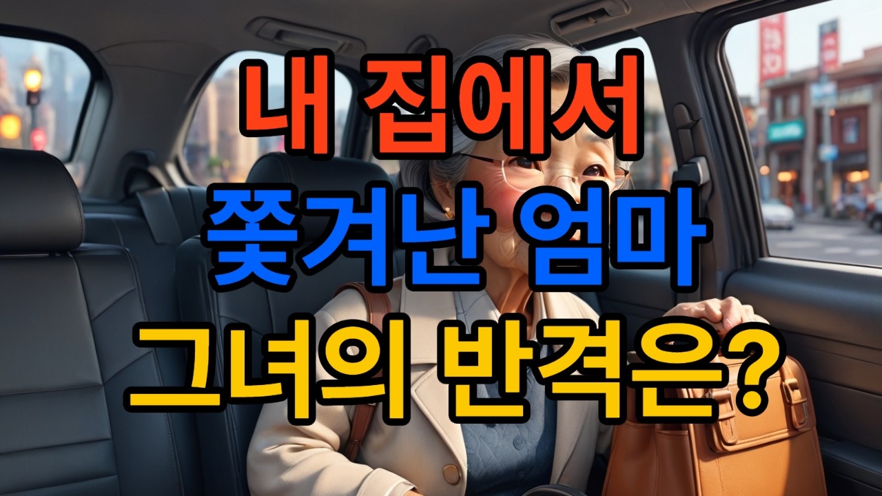 내 집에서 쫓겨난 엄마 그녀의 반격이 시작된다.