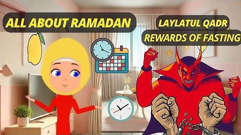 What is Ramadan| Islamic General knowledge for kids| The Holy Month of Ramadan| Train Your Brain Kid
