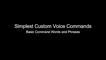 Simplest Custom Voice Command In Talon