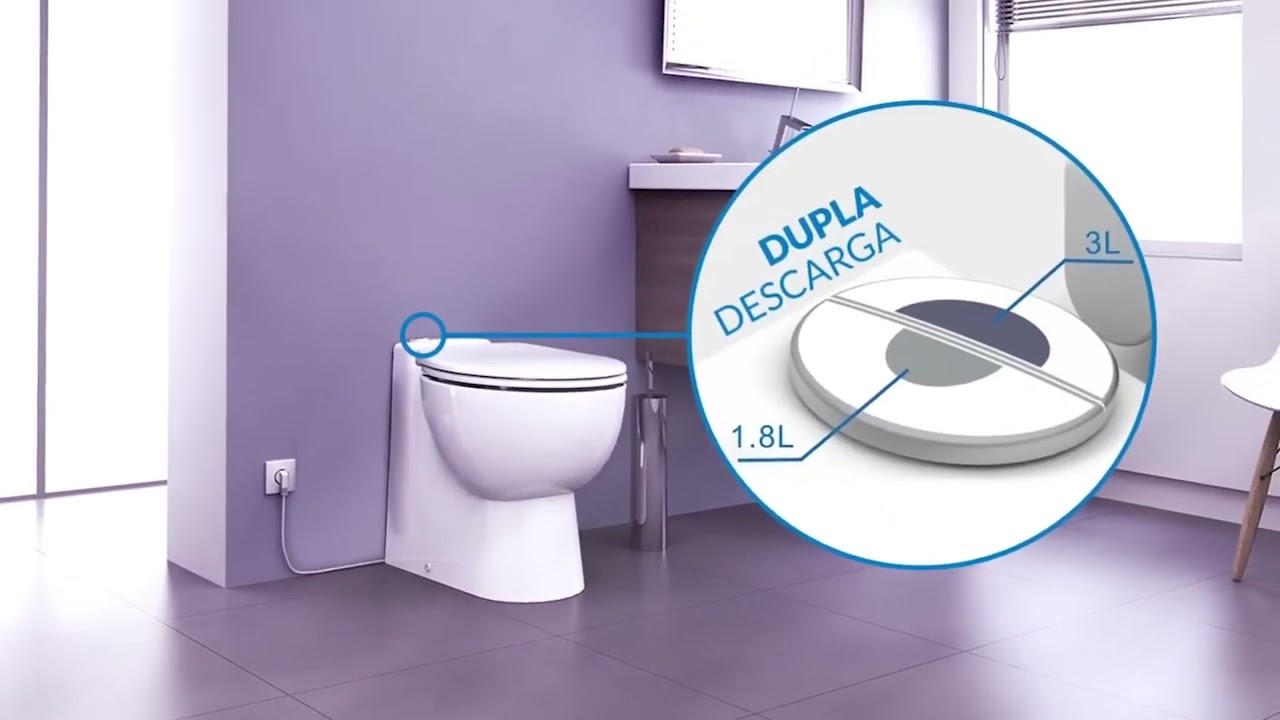 Criar um lavabo nunca foi tão fácil, conheça o vaso Sanicompact!