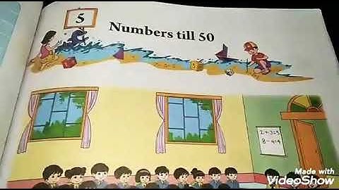 Class 1st Mathematics CH. 5(Numbers till 50) (Part - 1) by Sakshi dwivedi