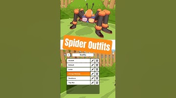 Save and load your spider Outfits #spider #game #gaming #indiegame #gamedev