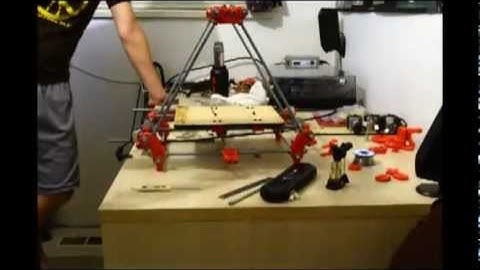 RepRap Prusa Mendel timelapse