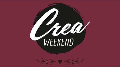 Aftermovie Crea Weekend Najaar Hardenberg 2018