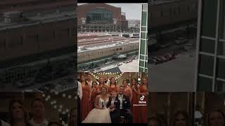 Same Day Edit Wedding Film Reaction #chicagowedding #weddingvideo #samedayeditvideo #illinoiswedding