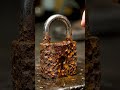 Rust Removal on Old Padlock | Realistic Rust Dissolving Spray Transformation (Before & After)