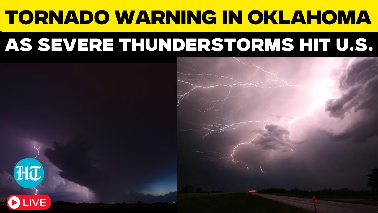 LIVE: Tornado Warning In Oklahoma After Severe Thunderstorms Hit Parts ...