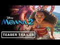 Moana 2 2024  official full trailer  dwayne johnson disney animation concept