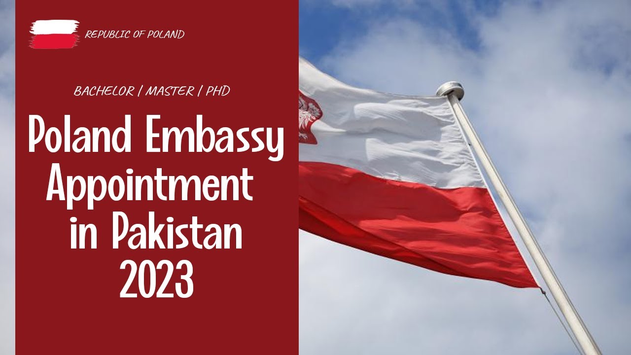 How to book Poland Embassy appointment for study visa 2023 | New ...