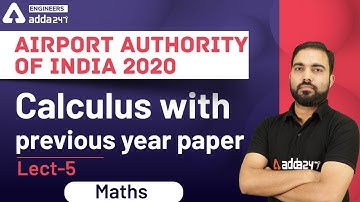 Airport authority of India 2020 | Math
