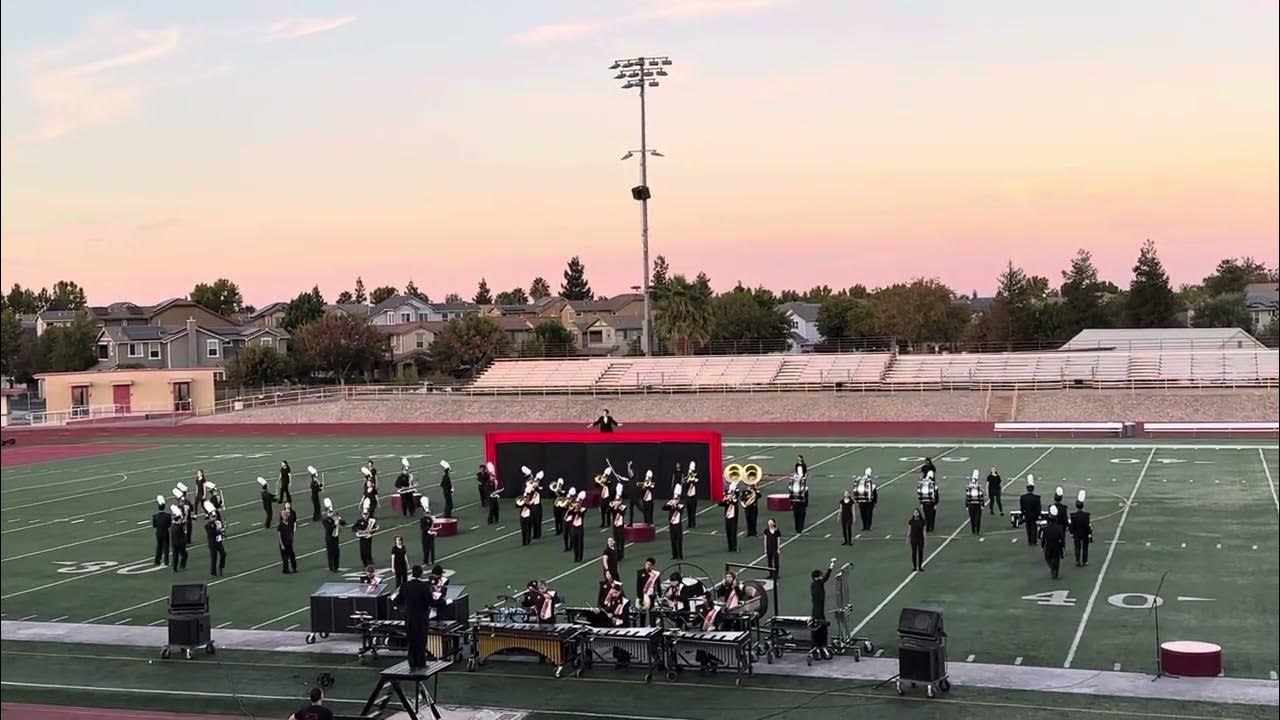 California High School Marching Ensemble “Puppet Master” at Liberty