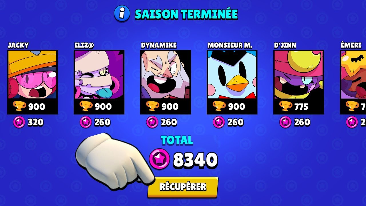 Brawl Stars Mon Record De Points Star En Une Saison Youtube