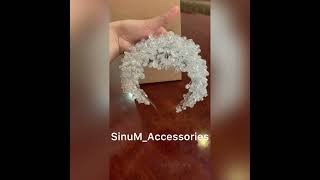 Диадема своими руками. Ручная работа. Мода 2021. Tiara . Handmade. Handmade jewellery. Diadema