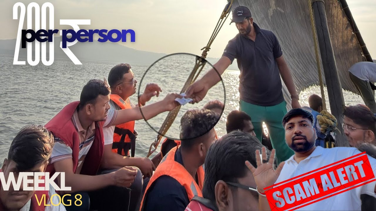जंजिरा किल्ल्या वर Scam : माझा Experience आणि तुमच्यासाठी  Alert 🚨|| Konkan Trip || Eps 2 #scam