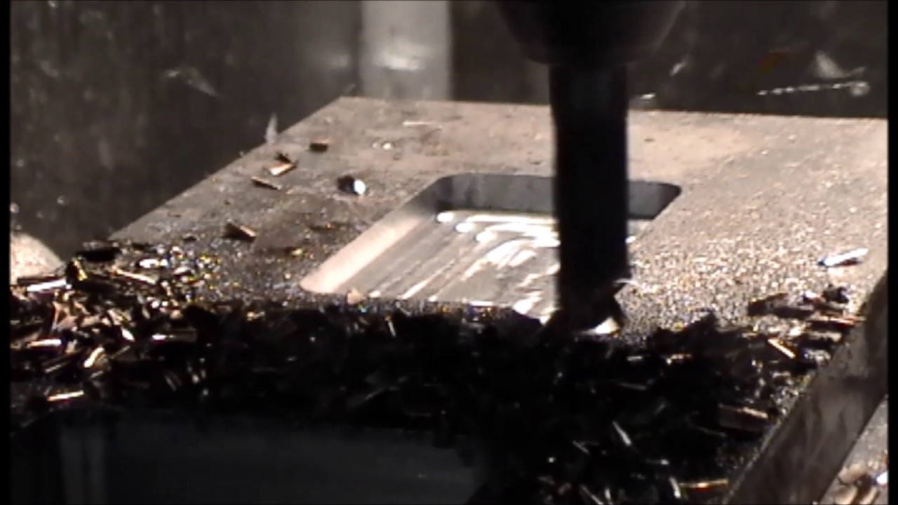 Bridgeport mill Pocket canned cycle YouTube