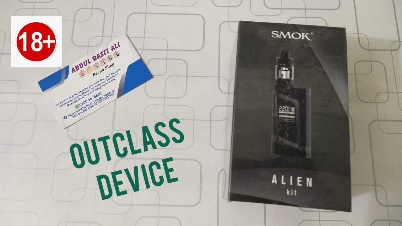 smok Alien 220w kit #alihassantv8276  #vape #smok #abdulbasitalionlinebrandshop