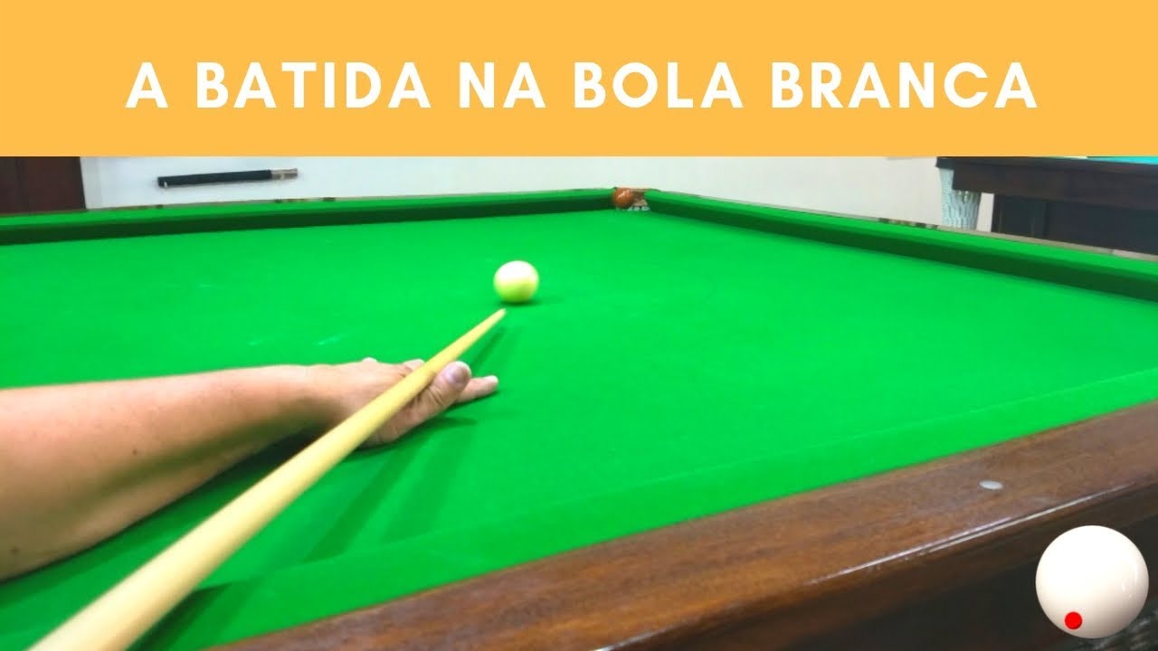 Bola Branca Sinuca Bilhar Especial Mais Leve P/ Efeitos