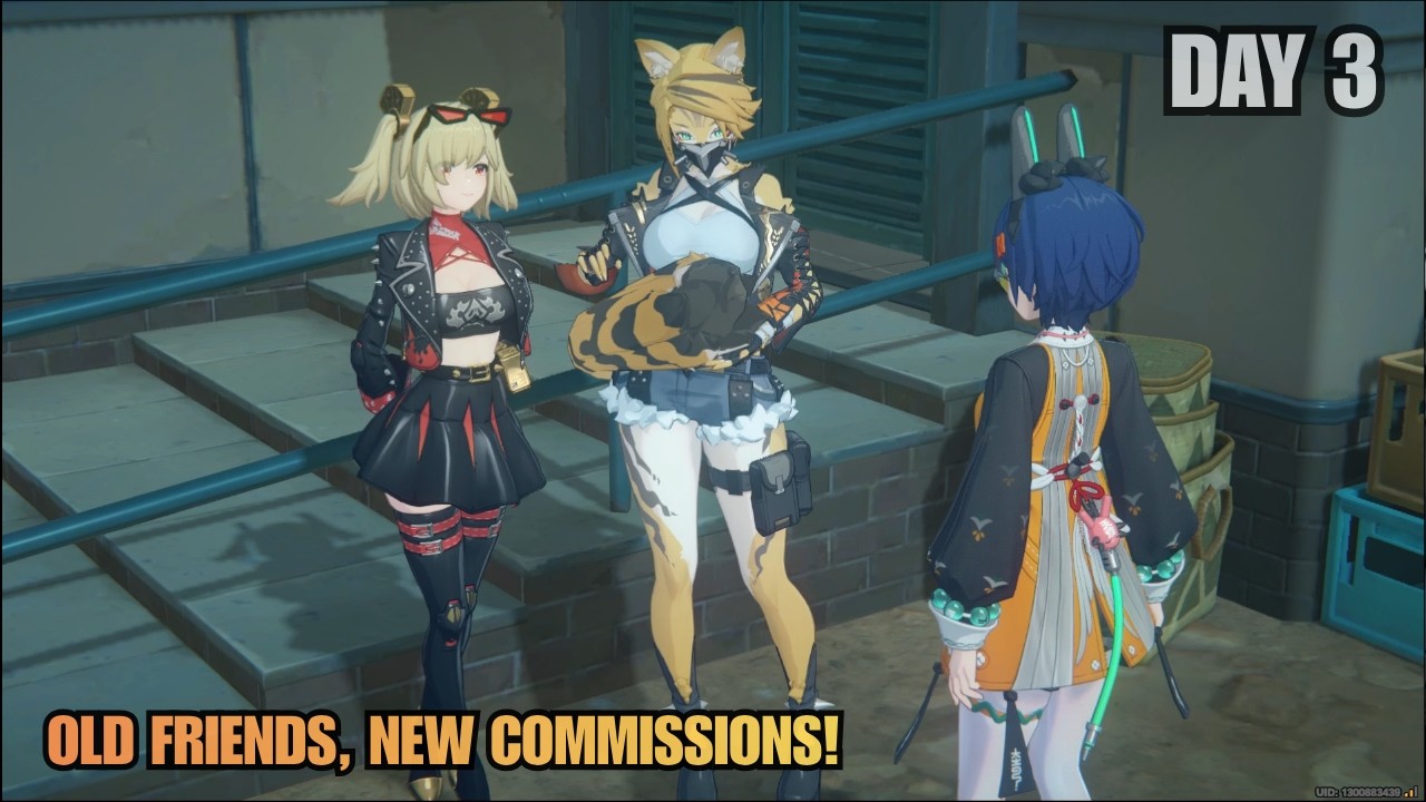 Old Friends, New Commissions! Day 3 (JP Dub) | Zenless Zone Zero