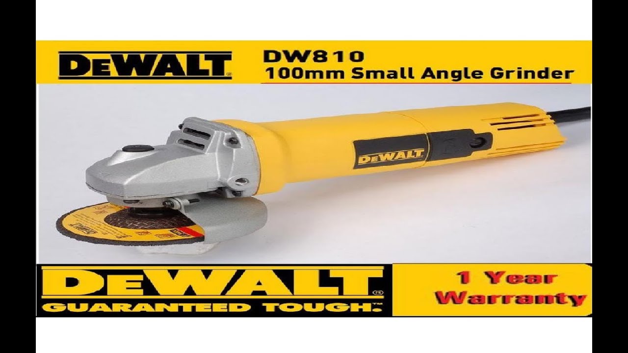 DEWALT ANGLE GRINDER 810 DEWALT ANGLE GRINDER UNBOXING DEWALT ANGLE
