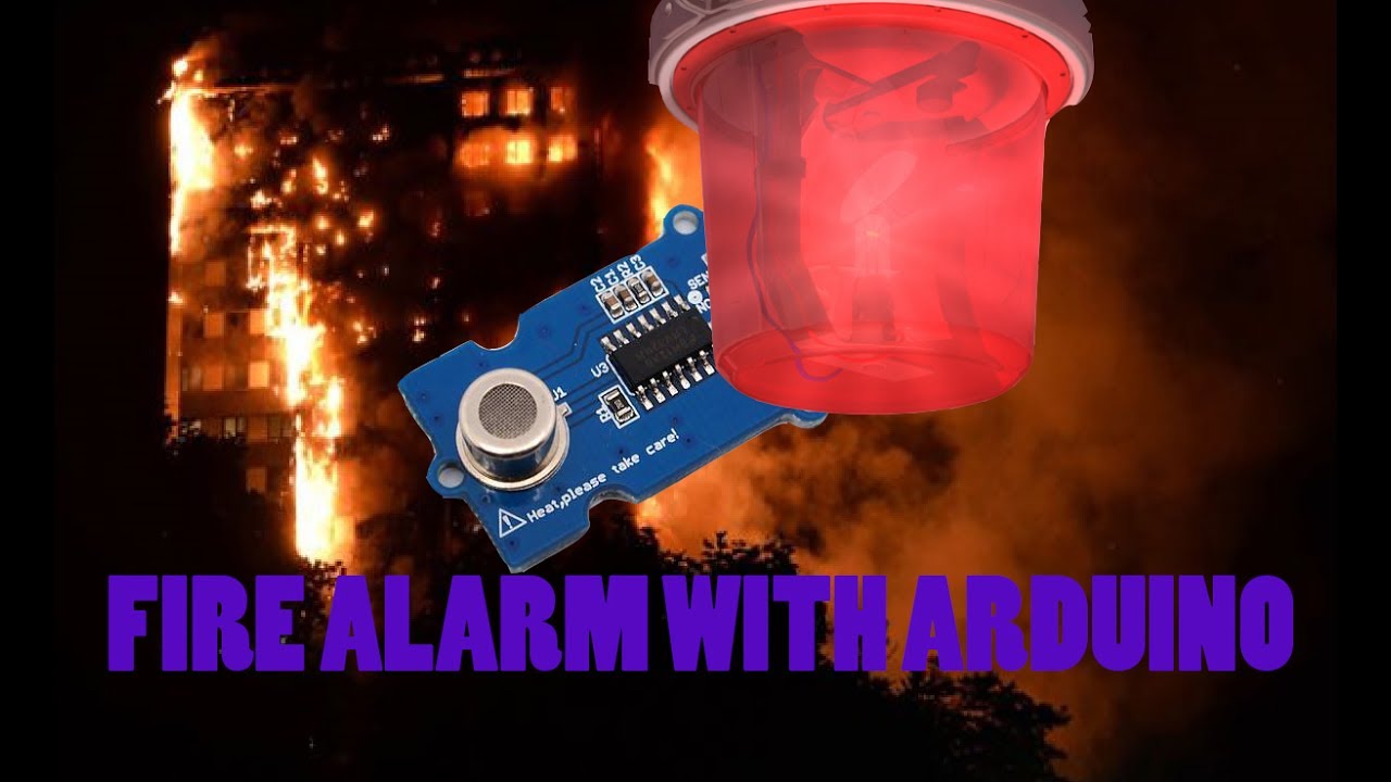 FIRE ALARM WITH ARDUINO 🔥 - YouTube