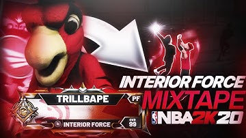 DEMIGOD INTERIOR FORCE MIXTAPE + INSANE CONTACT DUNKS ON NBA 2K20 ! BEST CENTER BUILD ON NBA 2K20 !