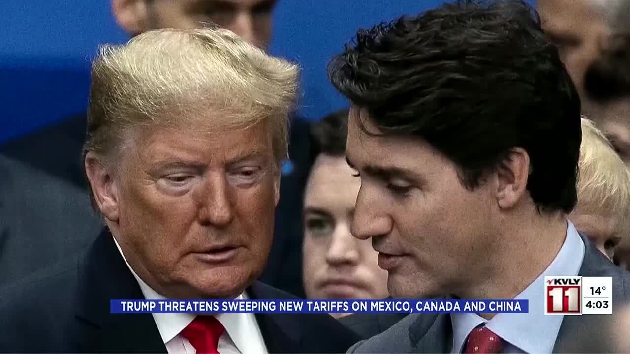 Trump Threatens Sweeping New Tariffs On Mexico, Canada and China - YouTube
