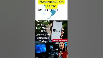 "Smartest AI On Earth": Elon Musk