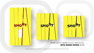Instagram Vertical Short Intro - Video Display | After Effect Template