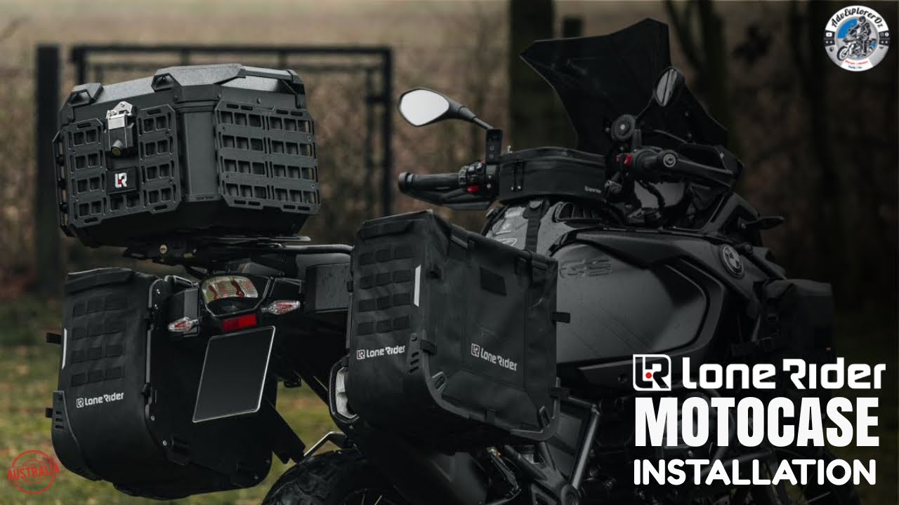 Installing the Lone Rider 42L MotoCase on My BMW R1250 GS Adventure ...