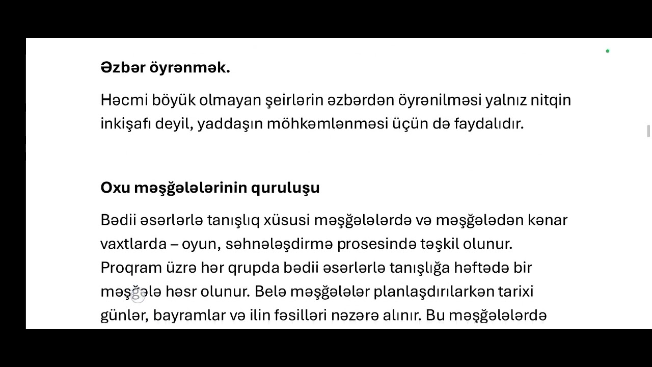 #Bədii Təfəkkür məşğələsi #Bəyim Temurazova#070 675 12 02 Əlaqə saxlayın