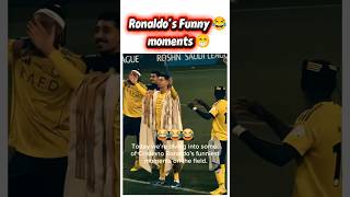 Ronaldo's most Funny moments 😱😂 #ronaldo #football #funny