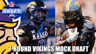 7round Minnesota Vikings Mock Draft Trade Down Hammer On Speed