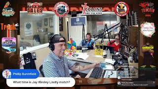 Coach Austin Harvanek Stops by the station to remind the public about Saturday's BJJ Event!