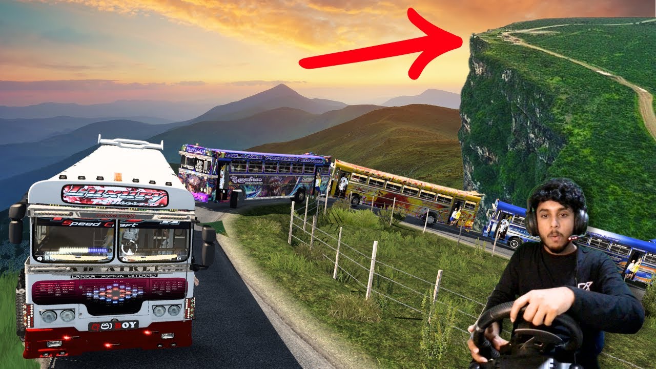 ලෝකාන්තයට ගිය භයානක ගමන😮 | ets 2 multiplayer convoy