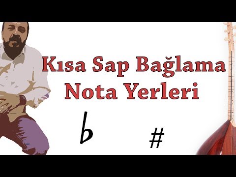 Kısa sap bağlama NOTA yerleri, Basit ve detaylı anlatım.