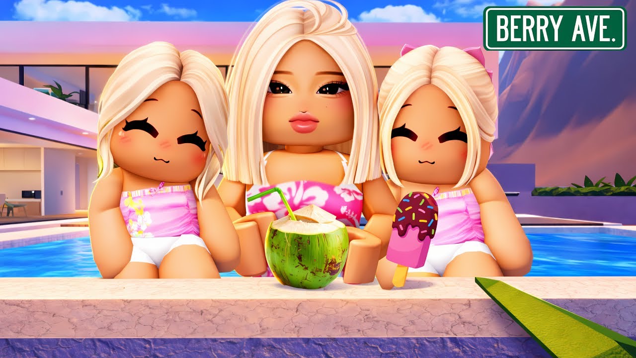ROTINA MÃE SOLO E SUAS BEBÊS NO BERRY AVENUE RP ROBLOX ROLEPLAY