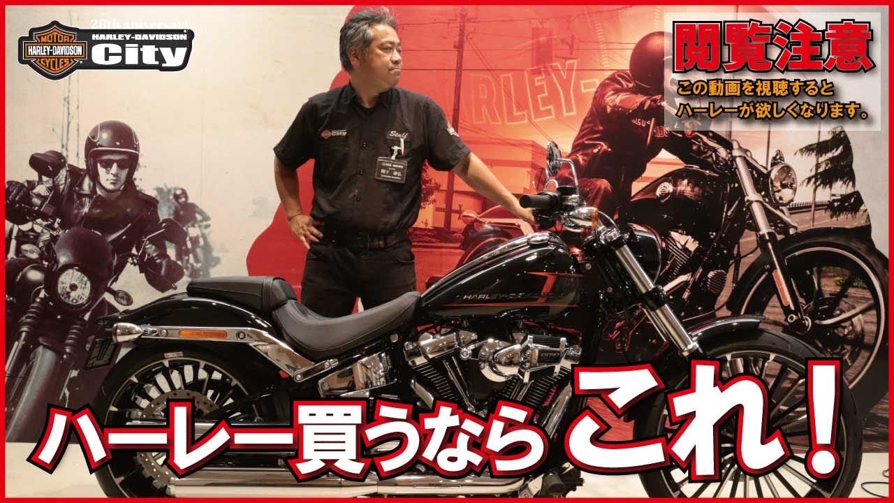 人気シリーズ】ハーレー買うならこれ！人気のブレイクアウトを - YouTube