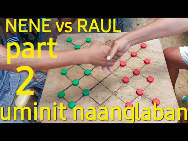 PART 2 Nene Nacaya vs Raul Rosales ng ubay #boardgames #dama #sports class=