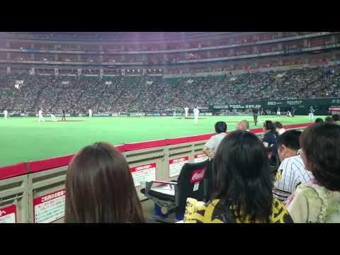 Tigers!! チャンスで決めるは鳥谷!!!