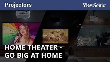 ViewSonic Home Theater Projectors