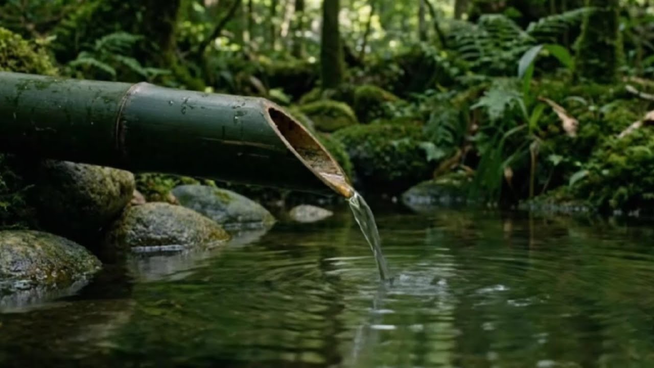 Calming Sleep Music – Peaceful Piano & Flowing Water Sounds for Deep Rest