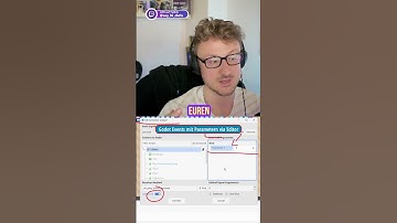 Godot Events mit Parameter | #LiveCoding #Godot #Signale #Events #Parameter #Editor