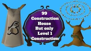 Access 99 Construction with level 1 Construction! Tips for new players!