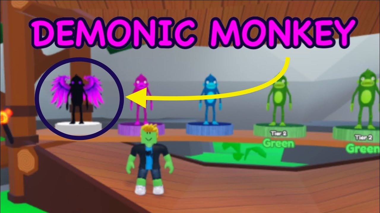 Unlocking The DEMONIC MONKEY In Roblox Monkey Tycoon YouTube Unlocking The DEMONIC MONKEY In Roblox Monkey Tycoon YouTube