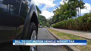 Oahu drivers could see lower vehicle registration fees